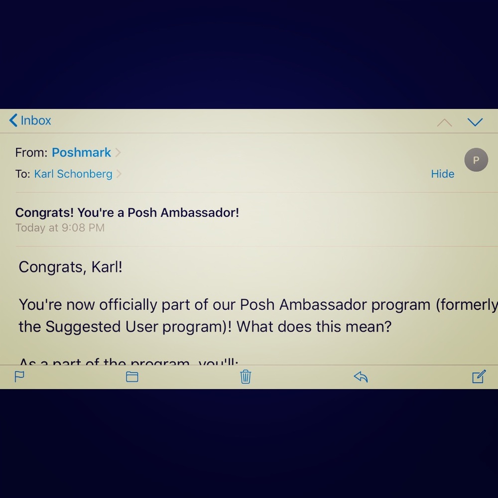 Posh Ambassador! 💫⭐️🌟⚡️💥